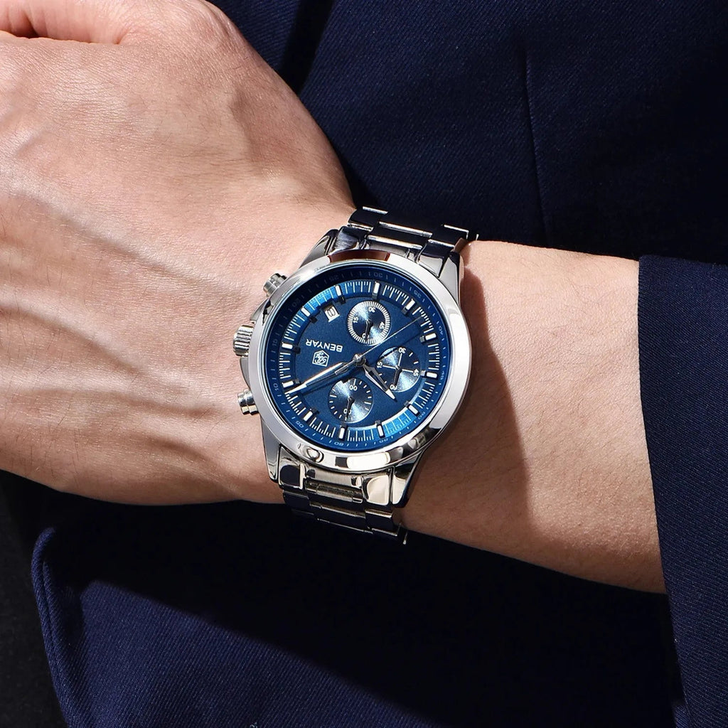 BENYAR BYâ€‘5210 Quartz Chronograph, shown on wrist
