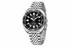BENYAR BY-5211 42MM Men's Automatic Watch with black dial, caseback view