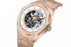 BENYAR BY-5212 Men's 3D Hollow Design Automatic Watch, angled view