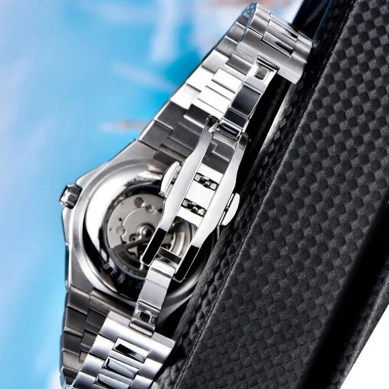 BENYAR BY-5219M Stainless Steel Bracelet Clasp Detail