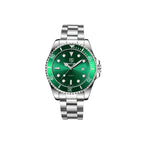 BENYAR BY-5223 Men's Quartz Watch Calendar with green dial