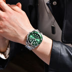 BENYAR BY-5223 Men's Quartz Watch Calendar, shown on wrist