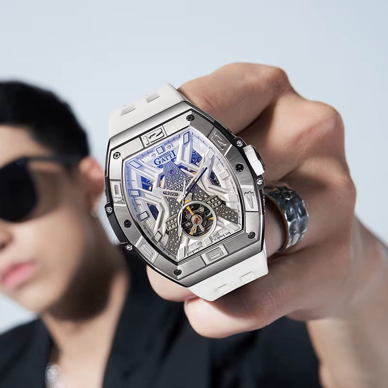 Bonest Gatti BG5001 automatic sapphire luminous watch, view 6 of 9