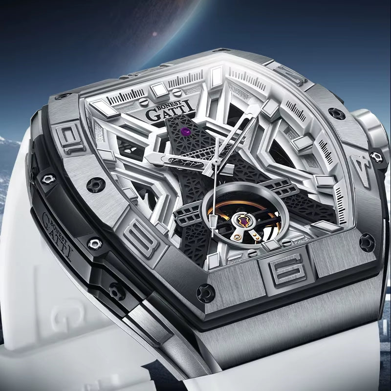 Bonest Gatti BG5001 automatic sapphire luminous watch, view 5 of 9