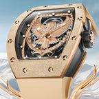 Bonest Gatti BG5002 automatic tonneau luminous watch, view 6 of 8