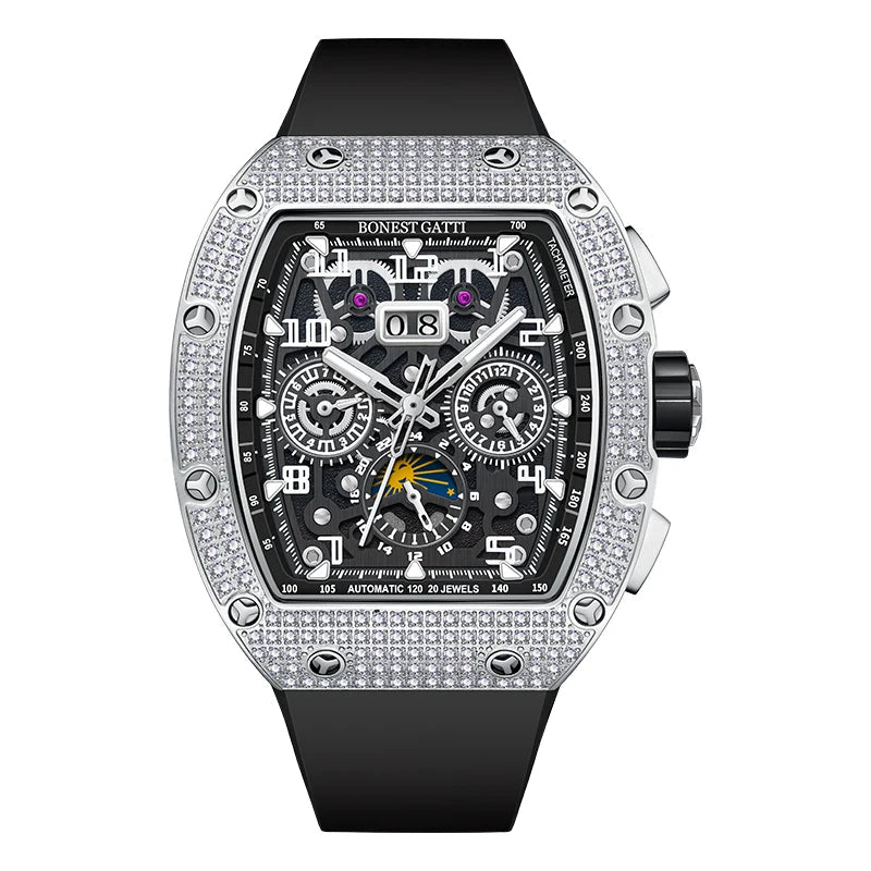 Bonest Gatti BG5004 automatic diamond watch, variant R1