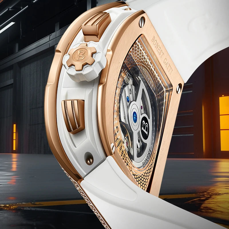 Bonest Gatti BG5004 automatic diamond watch, view 3 of 10