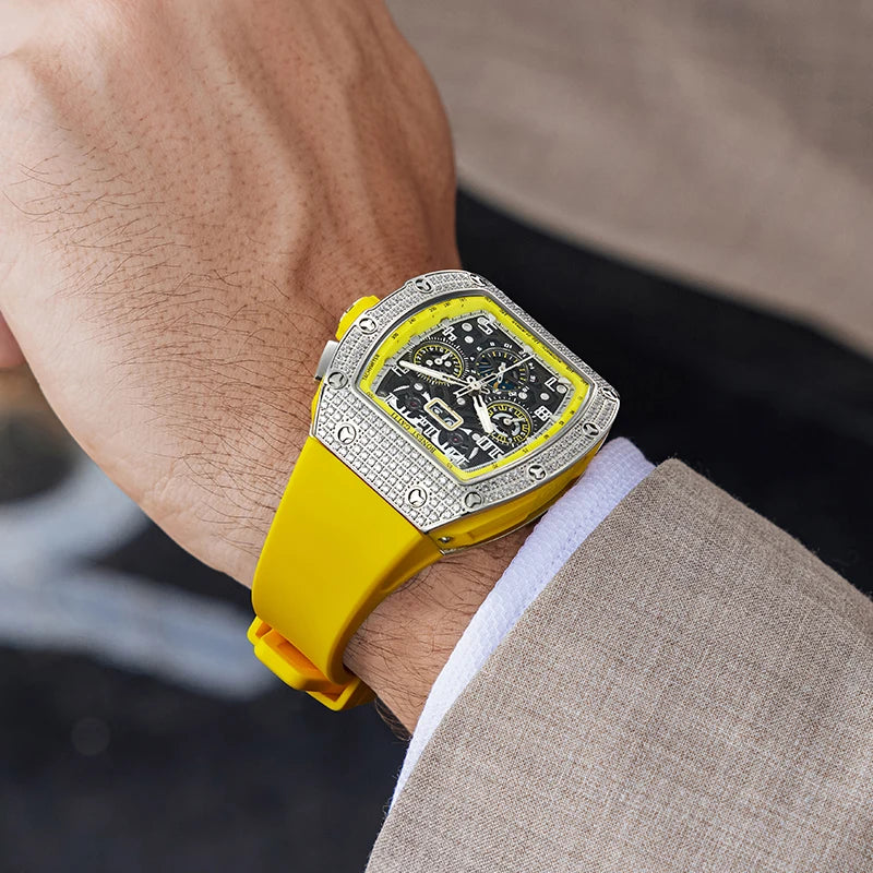 Bonest Gatti BG5004 automatic diamond watch, view 5 of 10