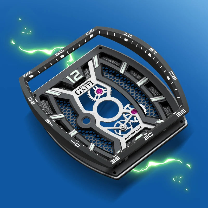 Bonest Gatti BG5601 automatic sapphire watch, view 5 of 9