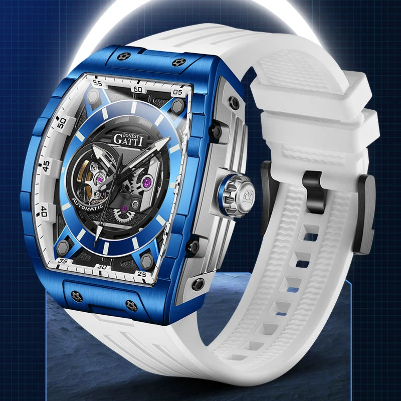 Bonest Gatti BG5602 automatic sapphire luminous watch, view 7 of 10