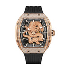 Bonest Gatti BG5605 mechanical tonneau skeleton watch, variant A2 #2