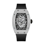 Bonest Gatti BG5605 mechanical tonneau skeleton watch, variant A2 #3