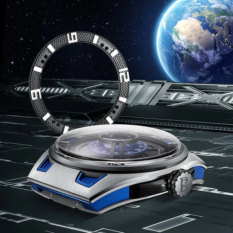 Bonest Gatti BG5803 automatic luminous watch, view 5 of 9