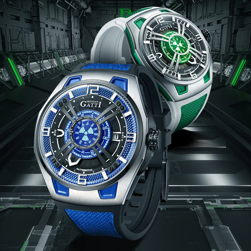 Bonest Gatti BG5803 automatic luminous watch, view 2 of 9