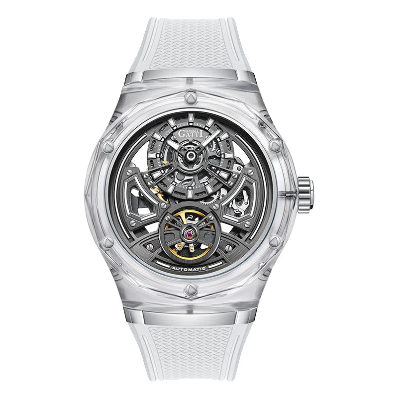 Bonest Gatti BG5807 automatic skeleton sapphire watch, variant A2