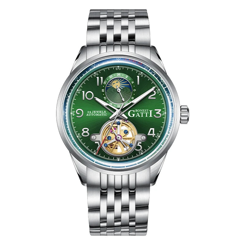 Bonest Gatti BG5808 automatic skeleton watch, variant S2