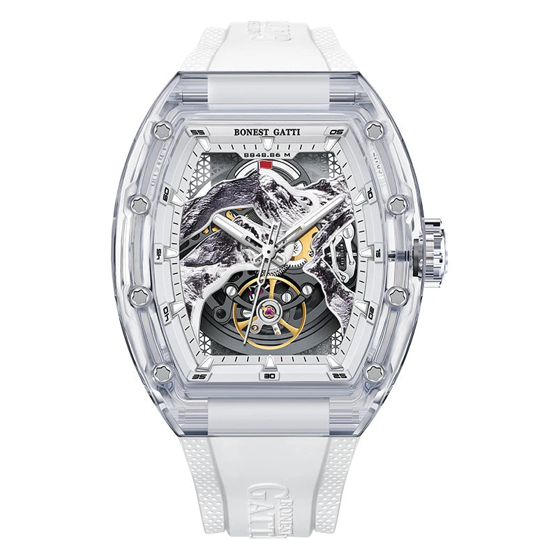 Bonest Gatti BG6001 automatic skeleton watch, variant R1