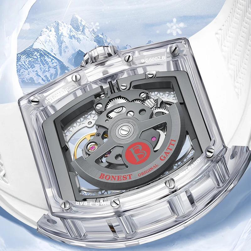 Bonest Gatti BG6002 automatic luminous watch, view 3 of 8