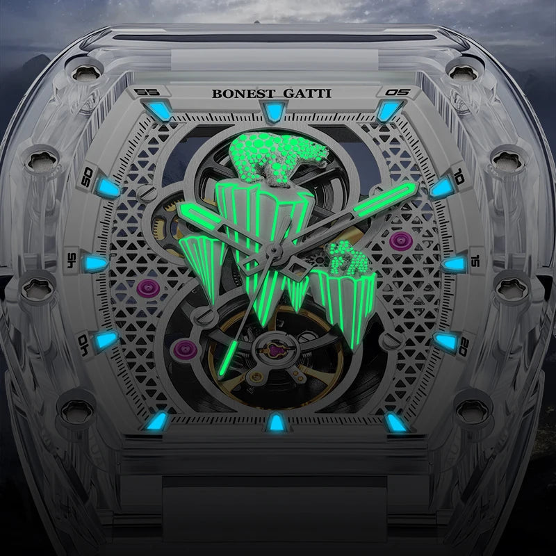 Bonest Gatti BG6002 automatic luminous watch, view 6 of 8
