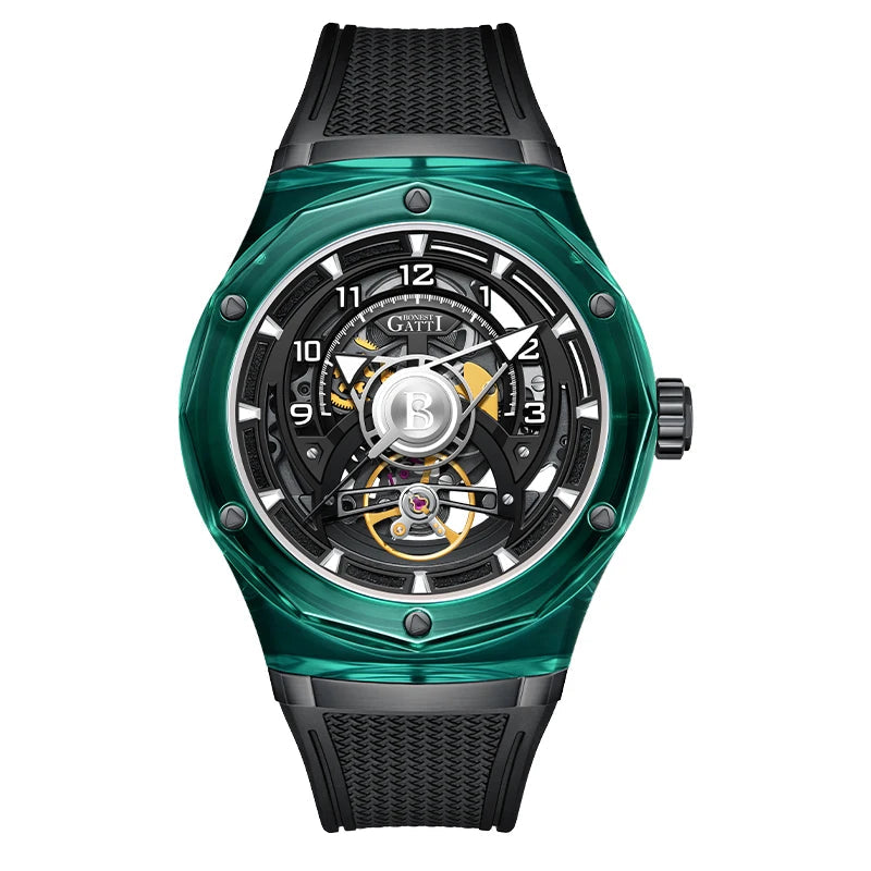 Bonest Gatti BG6003 automatic skeleton watch, variant R3
