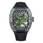 Bonest Gatti BG6004 automatic tonneau luminous watch, variant R2