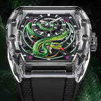 Bonest Gatti BG6004 automatic tonneau luminous watch, view 4 of 7