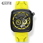 Bonest Gatti BG6601 automatic skeleton sapphire watch, variant A4