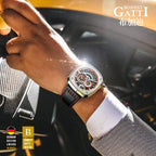 Bonest Gatti BG6601 automatic skeleton sapphire watch, view 4 of 15