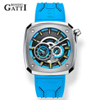 Bonest Gatti BG6601 automatic skeleton sapphire watch, variant A1