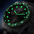 Bonest Gatti BG8003 automatic skeleton sapphire watch, view 4 of 9