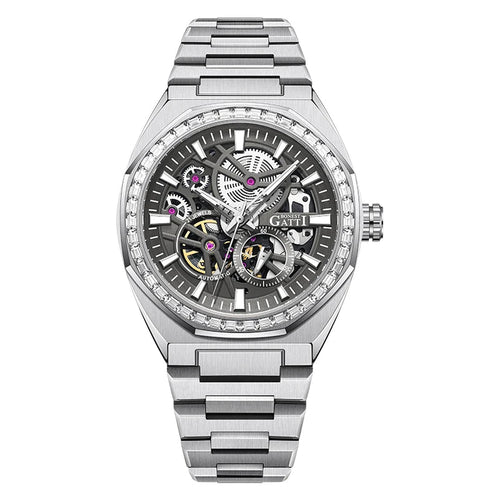 Bonest Gatti BG8801 automatic diamond luminous watch, variant S1