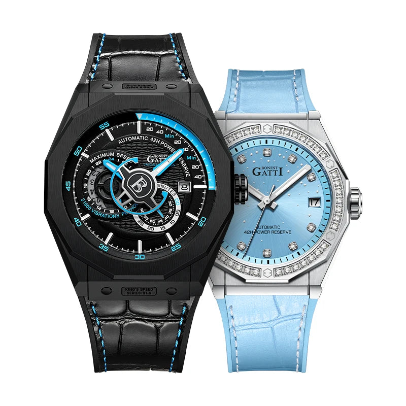 Bonest Gatti BG8902 automatic luminous watch with b6 bg8902 l3 dial