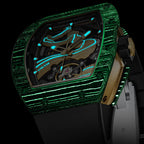 Bonest Gatti BG9003 automatic carbon fiber watch, view 4 of 8