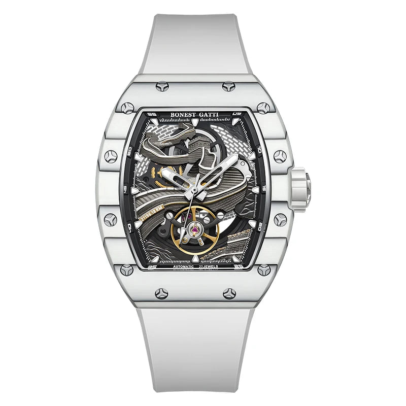 Bonest Gatti BG9003 automatic carbon fiber watch, variant R1
