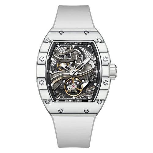 Bonest Gatti BG9003 automatic carbon fiber watch, variant R1
