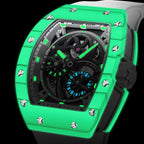 Bonest Gatti BG9004 automatic tonneau carbon watch, view 6 of 8