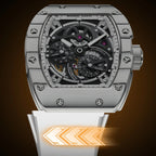 Bonest Gatti BG9004 automatic tonneau carbon watch, view 7 of 8