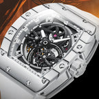 Bonest Gatti BG9004 automatic tonneau carbon watch, view 4 of 8