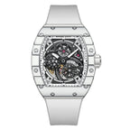 Bonest Gatti BG9004 automatic tonneau carbon watch, variant R1