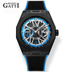 Bonest Gatti BG9601 automatic skeleton sapphire watch, view 7 of 12