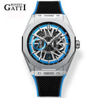 Bonest Gatti BG9601 automatic skeleton sapphire watch, view 3 of 12