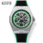 Bonest Gatti BG9601 automatic skeleton sapphire watch, view 6 of 12