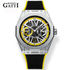 Bonest Gatti BG9601 automatic skeleton sapphire watch, view 4 of 12