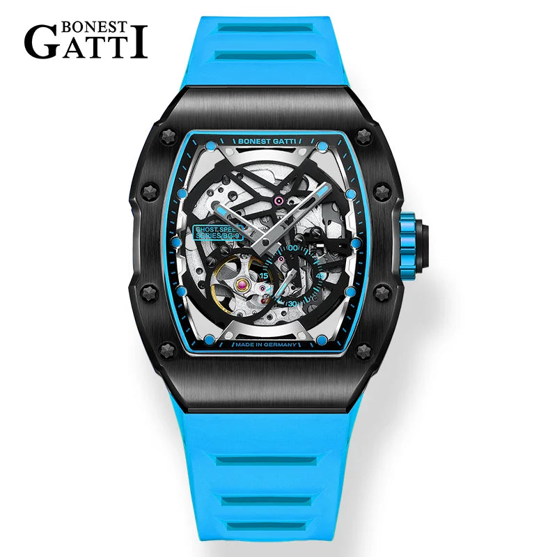 Bonest Gatti BG9901 automatic tonneau sapphire watch, variant A5