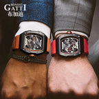 Bonest Gatti BG9901 automatic tonneau sapphire watch, view 3 of 12