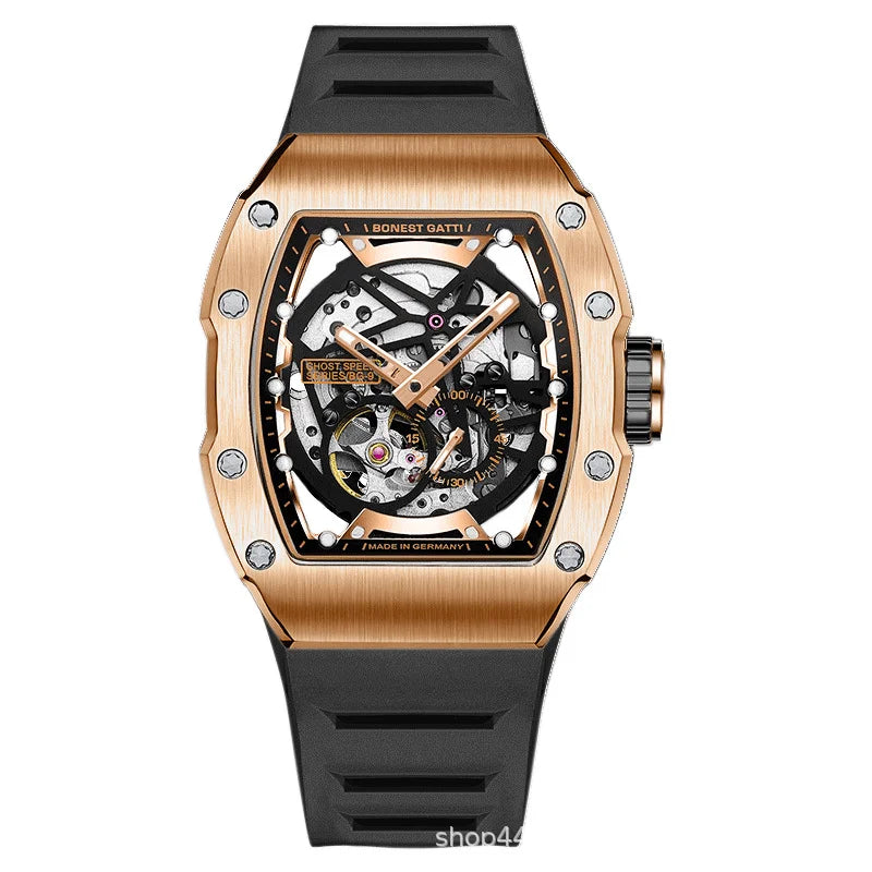 Bonest Gatti BG9901 automatic tonneau sapphire watch, variant A6