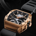 Bonest Gatti BG9904 automatic carbon fiber watch, view 5 of 9