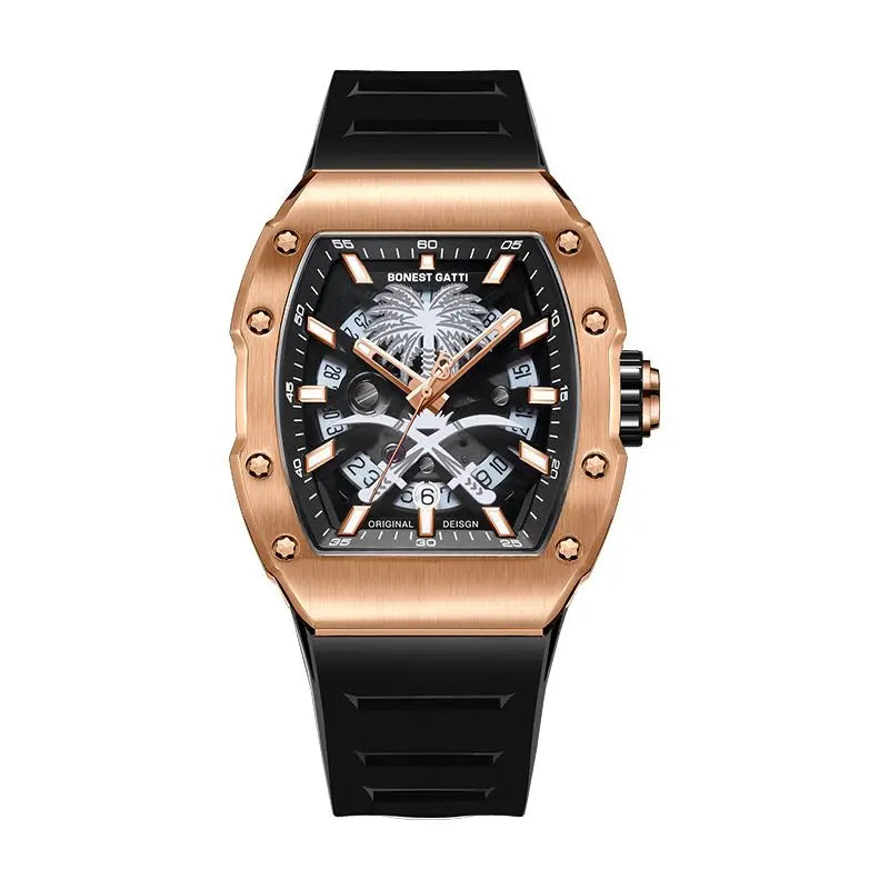 Bonest Gatti BG9904 automatic carbon fiber watch, variant A3