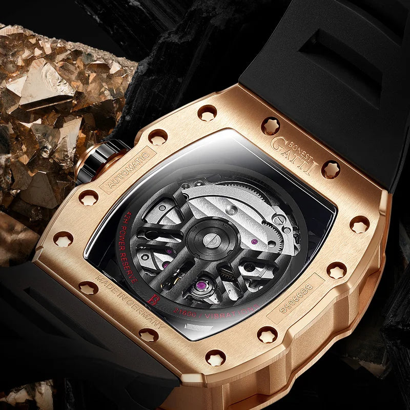 Bonest Gatti BG9905 automatic skeleton watch, view 3 of 11