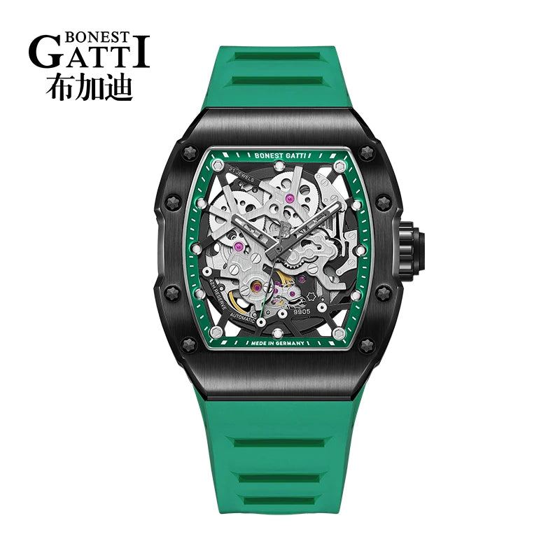Bonest Gatti BG9905 automatic skeleton watch, variant A4